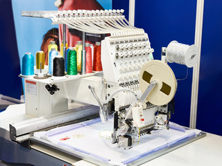 Embroidery industrial machine