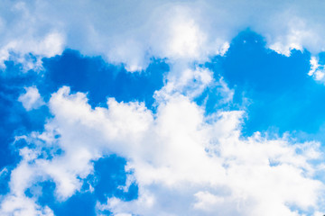 Obraz premium blue sky with cloud