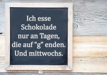 Schokolade