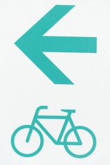 Verkehrsschild Radweg
