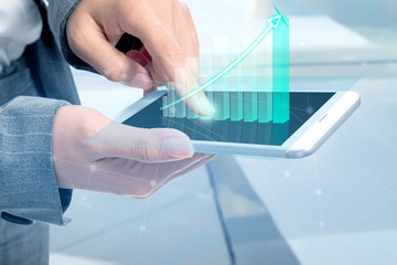 Digital technology concept