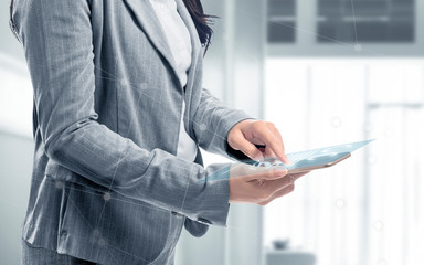 Digital technology concept