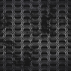 Abstract pattern in black and silver colors.