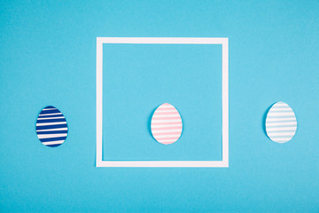 Creative layout for easter day