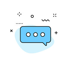 Social Media and SEO web icons in line style. Contact, digital, social networks, technology, website. Vector illustration.