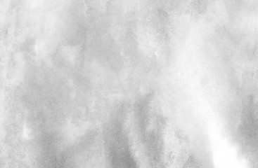 Black and white ink effect water color illustration. Gray aquarelle painted paper textured canvas for design, vintage card, retro template. Abstract grunge grey shades gradient watercolor background