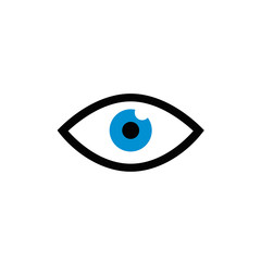 eye icon. vector illustration