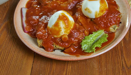 Caucasian Ossetian Meatballs in Tomato Sauce