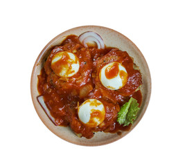 Caucasian Ossetian Meatballs in Tomato Sauce