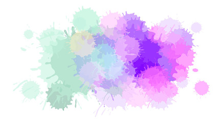 Watercolor Astract Vector Background or Aquarelle Texture