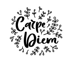 Vector typography motivational poster