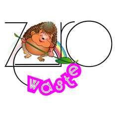 simpatico small hedgehog rainbow