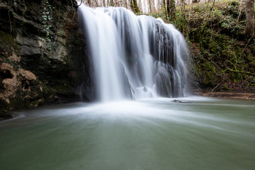 Cascada de Altube en el País Vasco.