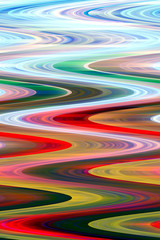 Abstract background in green red pink orange colors and hues