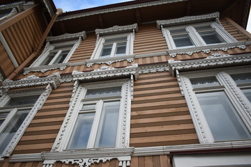 Fototapeta na wymiar windows of a house
