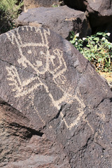 Petroglyph National Monument in New Mexico, USA