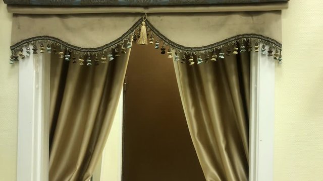Automatic curtains. Rolling shutters