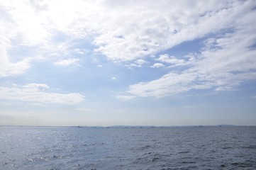 穏やかな東京湾