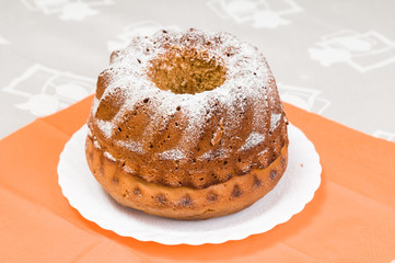 Homemade bundt cake