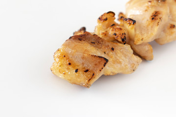 鶏モモ肉の焼き鳥　塩
