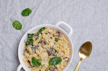 Pasta with vegetables
