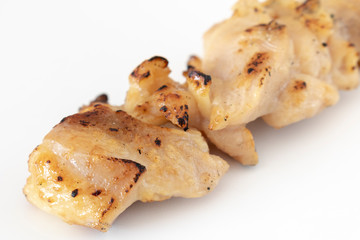 鶏モモ肉の焼き鳥　塩