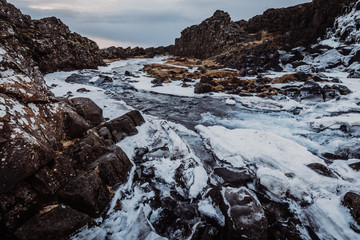 Naklejka premium Iceland - Landscape