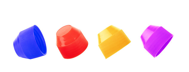 Set the covers on a white background