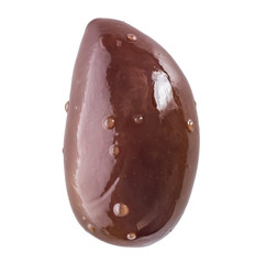 Brown olive extreme macro background