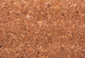 Cork board extreme macro background