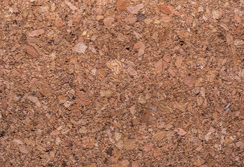 Cork board extreme macro background