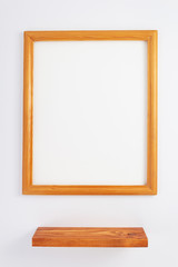 Obraz premium picture frame on white background