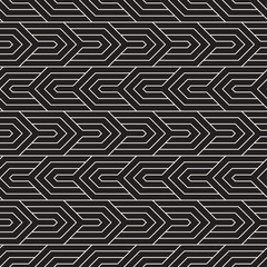 Vector seamless thin lines pattern. Stylish linear lattice background. Trendy geometric texture.