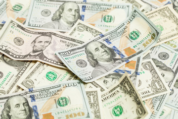 Dollar money cash background. US Dollars banner background
