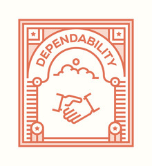 DEPENDABILITY ICON CONCEPT