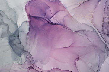  Abstract colorful background, wallpaper. Mixing acrylic paints. Modern art. Marble texture. Alcohol ink colors  translucent