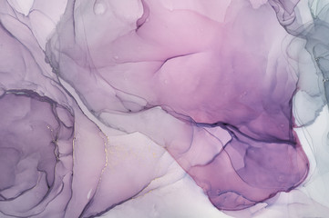  Abstract colorful background, wallpaper. Mixing acrylic paints. Modern art. Marble texture. Alcohol ink colors  translucent