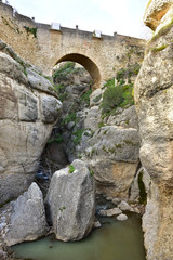 Ronda w Andaluzji most  Puente Viejo