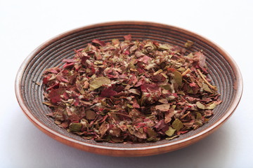 (Herb) image of red grape leaf