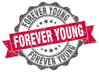forever young stamp. sign. seal