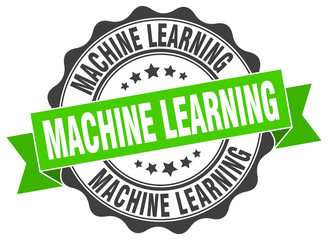 machine learning stamp. sign. seal
