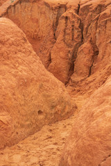 Cliffs look like Mars