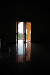 Vientiane Laos -, 1 Apr. 2019; Pha That Luang (Gold Stupa) or “Great Stupa” was built in 1566 after King Setthathirath had made Vientiane the new capital of the Lan Xang Kingdom.