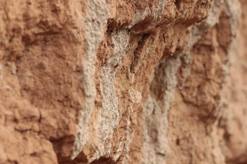 sandy background in the quarries
