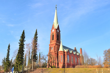 Lutheran Cathedral in Mikkeli, Finland