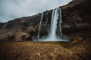 Obraz premium Iceland - Seljalandsfoss