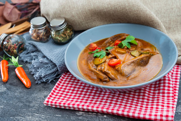 Beef Tongue Hot Pickle Sauce