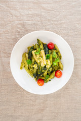 penne with chicken sauce Pesto
