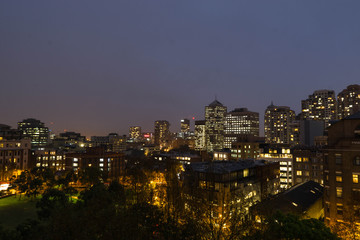 Fototapeta na wymiar Sydney city at night