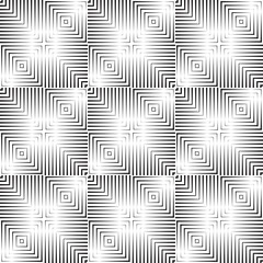 Monochrome seamless pattern.